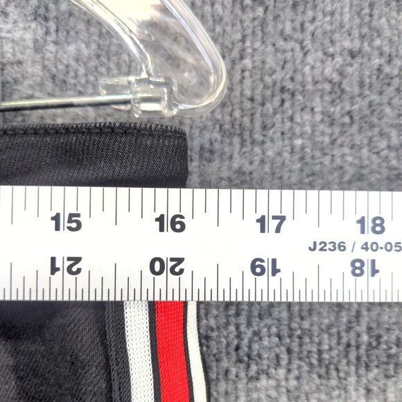 Karter Collection Men's Skinny Leg Jeans 32 Black Side Stripe Distressed - Picture 10 of 11